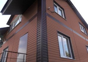 Виниловый сайдинг: длина 3м – вариант комбинирования по цвету