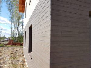 Имитация деревянной обшивки