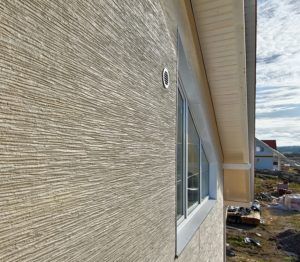 Имитация фактурной штукатурки