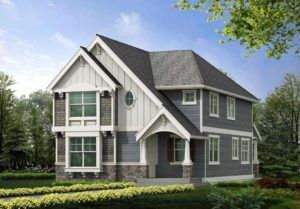 Применение в отделке трёх видов сайдинга